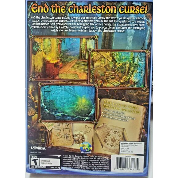 Y2k Lot 19 BigFish Encore Hidden Object Murder Mystery Adventure PC Games CD-ROM - Picture 9 of 10